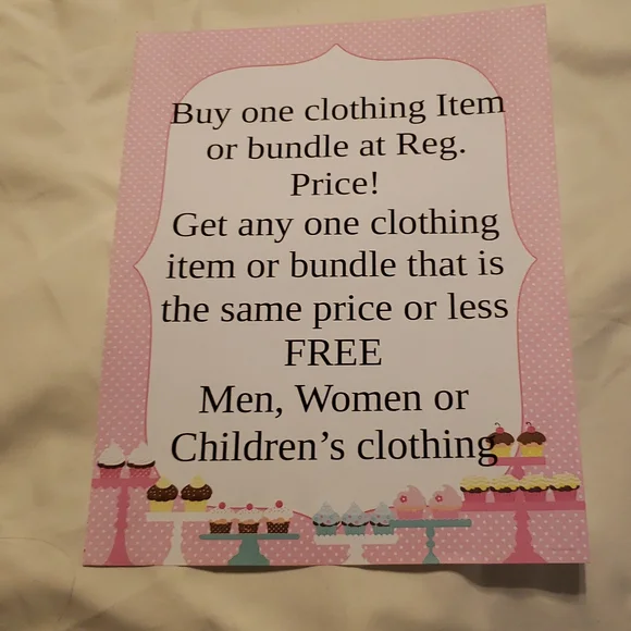 Buy one get one - Picture 1 of 1